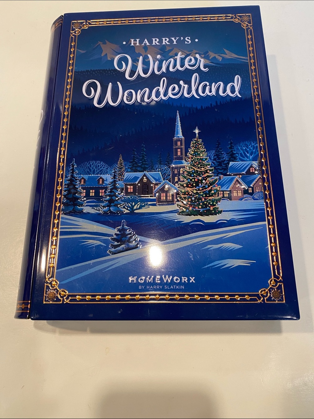“Harry’s Winter Wonderland” Metal Book Box